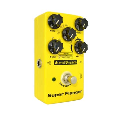 Aural Dream Super Flanger Pedal,3 Types,6 Modulation Waves and 2 Feedback Modes Reaching 36 Effects;True Bypass,price include the import duty to US buyer image 3