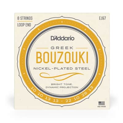 D'Addario Greek Bouzouki Strings Traditional 8-String CFAD image 1