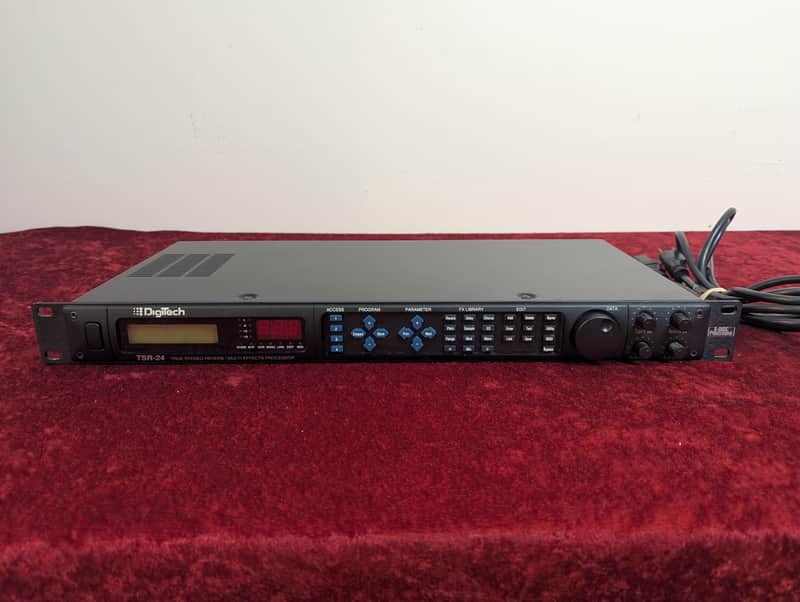 DigiTech TSR-24 True Stereo Reverb / Multi-Effects Processor 1990s - Black image 1