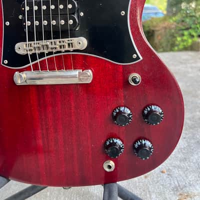 Gibson SG Faded T with Rosewood Fretboard 2017 - Gloss Worn Cherry image 8