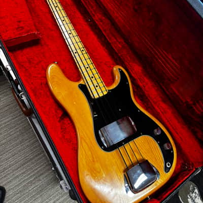 Fender Precision Bass, 1978 - Natural image 1