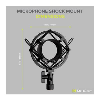 Knox Gear Basic Microphone Shock Mount for 44-47mm Microphones image 12