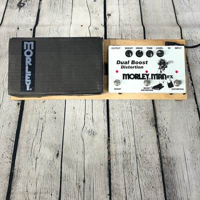 Morley Man FX Dual Boost Distortion V2 - White image 2
