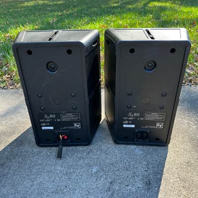 Pair of Electro-Voice SX80 Passive Speakers - Black image 5