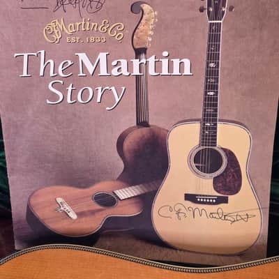 Martin HD-40MS Marty Stuart Signature Artist Owned Ex- JOHNNY CASH signed rare limited edition acoustic guitar D-45 D45 image 5
