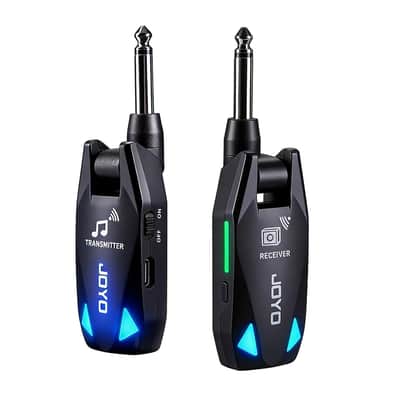 Joyo JW-08 Wireless Transmitter Receiver UHF ISM 20-20kHz Frequency Band, price include the import duty for US buyer