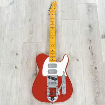 Mint Fender Stories Collection Mike Campbell Red Dog Telecaster Guitar, Maple Fretboard, Red Dog Red image 3