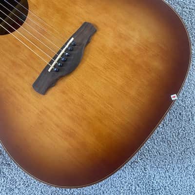 41 Inch Vintage Acoustic Guitar, Solid Spruce Top Body, Mahogany Neck, Rosewood Fingerboard image 9