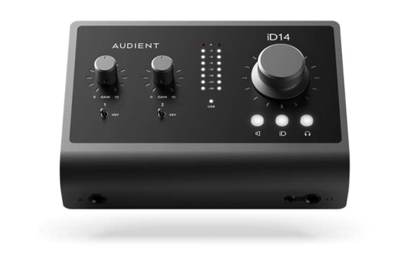 Audient ID14 MKII ID14MKII Desktop 10x6 USB Type-C Audio Interface image 1