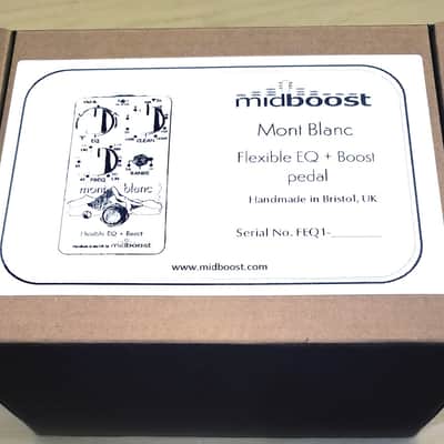 Handbuilt boutique flexible EQ pedal with Clean Boost/Cut image 11