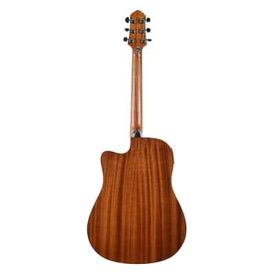Crafter Silver Series 250 Dreadnought Cutaway Acoustic Electric Guitar - Natural image 2