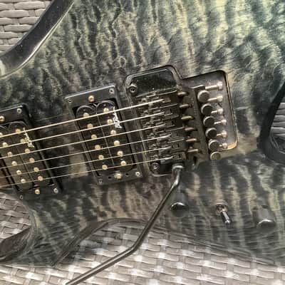 B.C. Rich Warlock / Left hand handed lefty / NJ Neck-Thru series Made In japan 24 frets floyd rose image 9