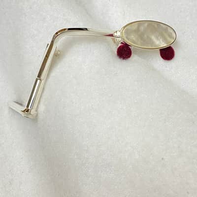 Yamaha Yamaha YAS-82ZS G# Lever with Key Pearl for YAS-62S - silver plated image 2