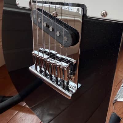 2025 Fender Custom Shop Telecaster Custom Deluxe W25 Limited Edition NOS - Black Sparkle image 5