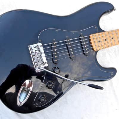 Epiphone Stratocaster Vintage Guitar 80/90 Black Korea Strato imagen 2
