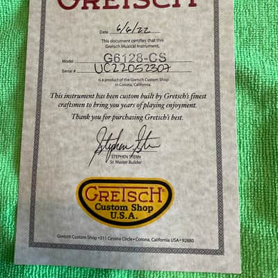 Gretsch Custom Shop Stephen Stern Masterbuilt '57 Duo Jet G6128-CS NOS Regal Turquoise 2022 - Nos Nitro image 9