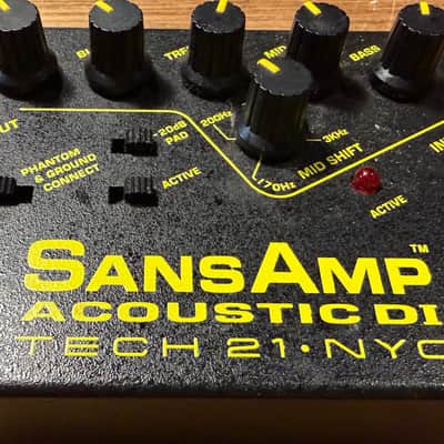 ギター SansAmp Acoustic DI Tech 21 SansAmp Acoustic DI | Reverb