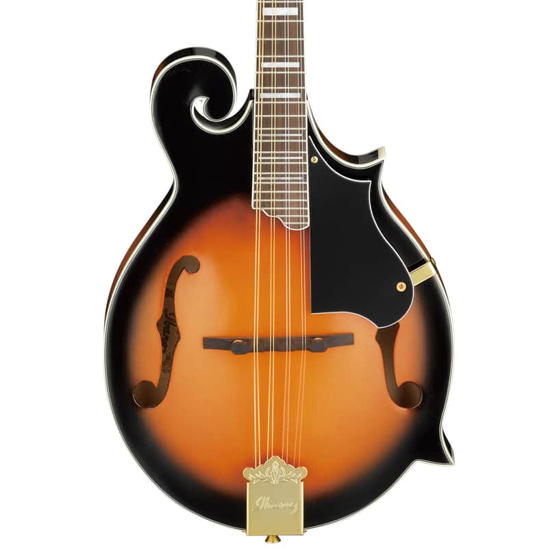 Ibanez M522SBS Sitka Spruce / Flamed Maple Engraved F-Style Mandolin image 1
