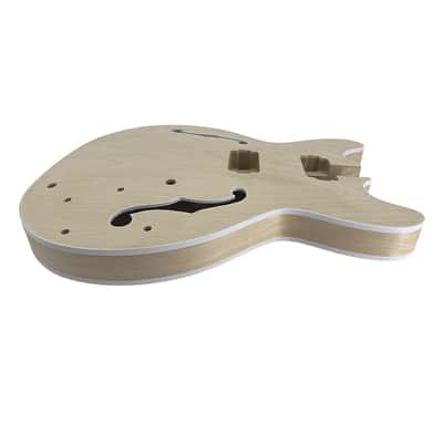 335 Style Electric Guitar Semi Hollow Body, Maple image 9