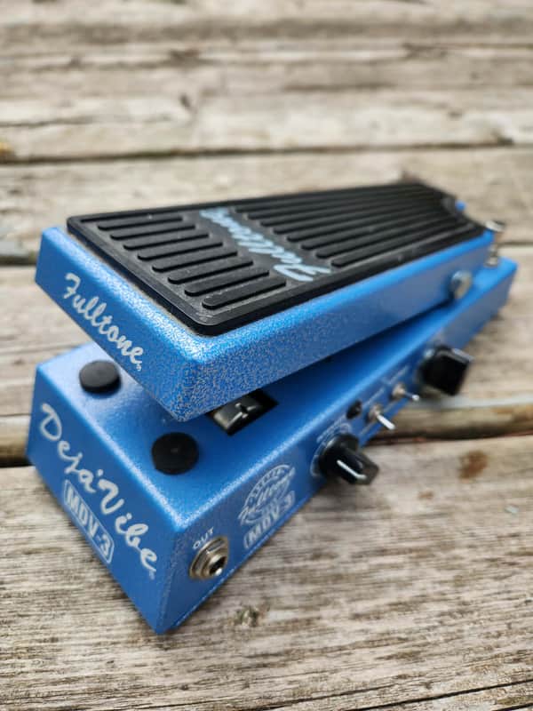 Fulltone Mini Deja Vibe MDV-3 2010s - Blue image 1