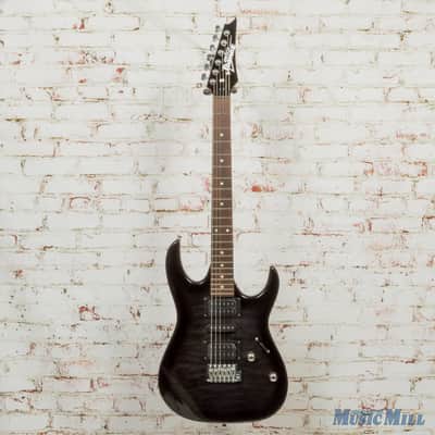 Ibanez GIO Series GRX70QA - Transparent Black Sunburst image 2