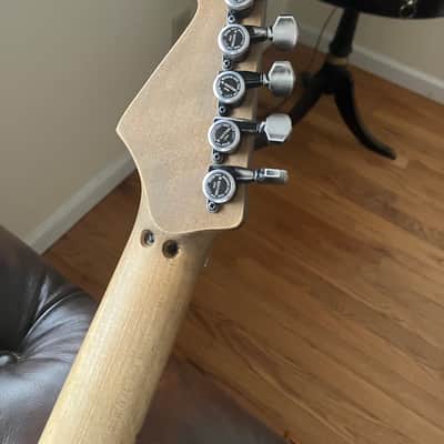 Left Handed Custom Charvel Relic Tribute Floyd Rose Seymour Duncan Tb-4 image 6