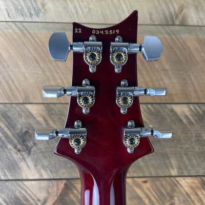 PRS Custom 24 Custom Color - Dark Amber Burst 342519 image 10