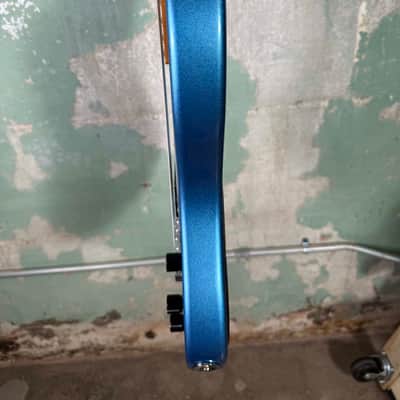 Sadowsky MetroExpress 21-Fret Vintage M Bass Roasted Maple Fingerboard 4-String - Solid Ocean Blue Metallic High Polish image 12