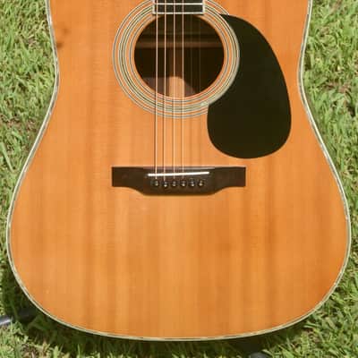 1972 Yairi YW-600 Dreadnought Guitar Jacaranda early time master piece Natural-Bargain Sale image 3