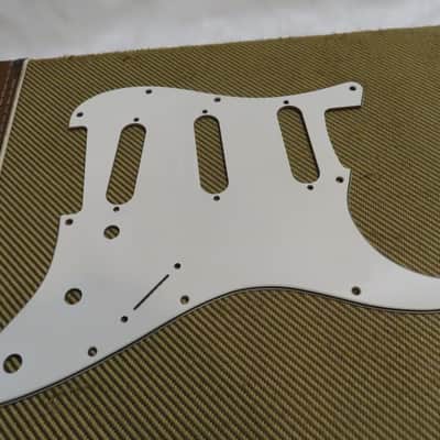 FENDER  STRATOCASTER PICKGUARD 3 ply very EARLY 1970's 1973 CLEAN! ORIGINAL! image 5