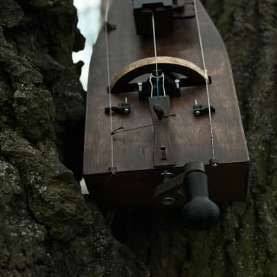 Hurdy-Gurdy - 19 keys - 3 string - Hurdy Gurdy Musical Instrument Lyre image 5