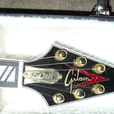 Gibson Flying V 50th Anniversary 2008 - Brimstone Burst image 6