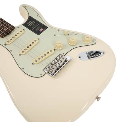 Fender American Vintage II 1961 Stratocaster Rosewood - Olympic White image 7