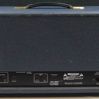 Crate Blue Voodoo BV120H Tube Guitar Amplifier Head 120W USA Amp #21BCJPMB0031 image 9