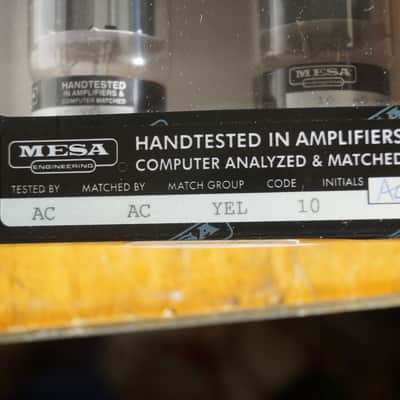 Mesa Boogie 6L6 Tubes (Pair) New 2022 image 3
