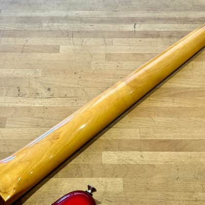 Fender  50th Limited Anniversary Jazz Bass CAR 2010 - Candy Apple Red + Case image 7