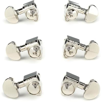 Grover 102N Original Rotomatics Tuning Machines Set - Nickel image 1