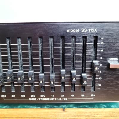 ADC Sound Shaper SS 115X 10 Channel Stereo Frequency Equalizer Tested RARE image 6