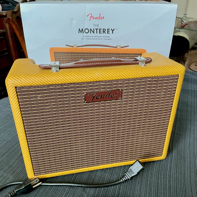 Fender Monterey Tweed Bluetooth Speaker | Reverb