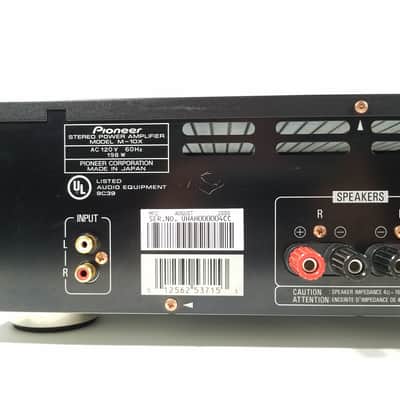 Pioneer Elite Stereo Power Amplifier M-10X 2000 Black image 8