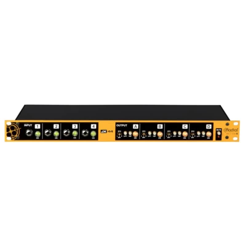 Radial JX44 V2 Guitar & Amp Controller 4x4 DI Box & Reamper image 1