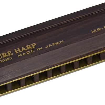 Suzuki MR-550-LF Pure Harp Harmonica Key of Low F image 2