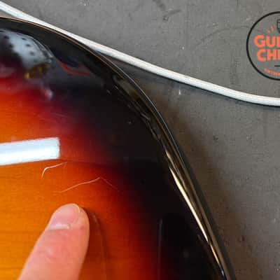 2025 Fender MIJ Japan Traditional II 60s Jaguar Sunburst – Excellent w/ Gig Bag image 17