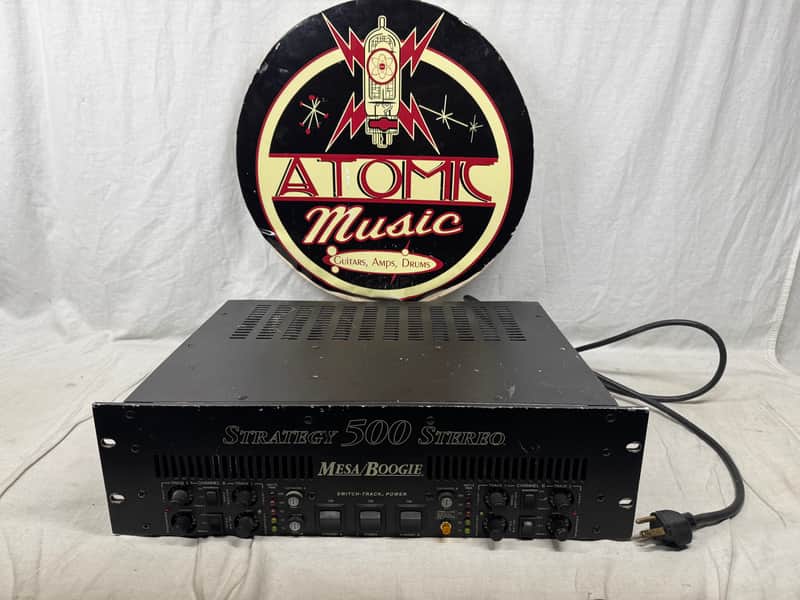 Mesa Boogie Strategy 500 2-Channel 200-Watt Power Amplifier | Reverb