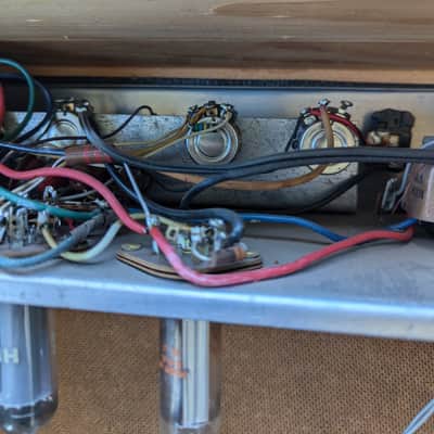 Unknown Hand wired Tube Combo Amp 1960s - Gray tolex image 7
