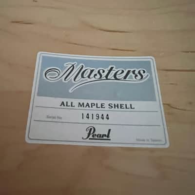Pearl Masters MCX 2013 - No. 805 Mocha Tamo golden yellow amber with darker brown wavy grain image 8