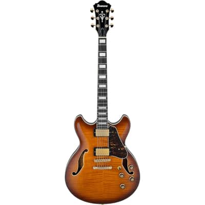 Ibanez Artcore Expressionist AS93FM-VLS 6-String Semi-Hollow Electric Guitar with Macassar Ebony Fretboard, Right-Handed, Violin Sunburst image 2