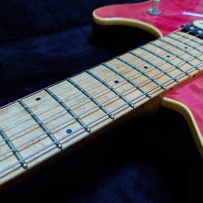 Ernie Ball MUSICMAN Eddie Van Halen Signature 1992 - Trans Pink / EVH image 6