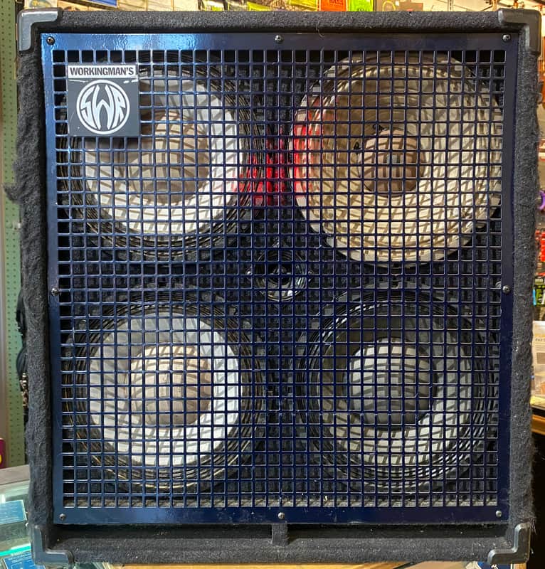SWR Workingman's 4x10T 400-Watt 4 x 10" Bass Guitar Amplifier Extension Cabinet image 1
