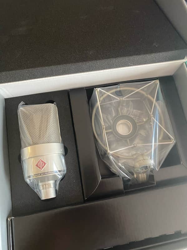 Neumann TLM 103 Studio Set with EA1 Shockmount 2003 - Present - Nickel imagen 1